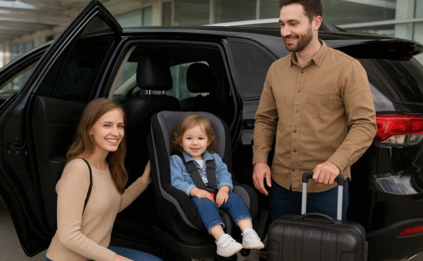 Safe Family Airport Travel with Professional Child Seating Solutions